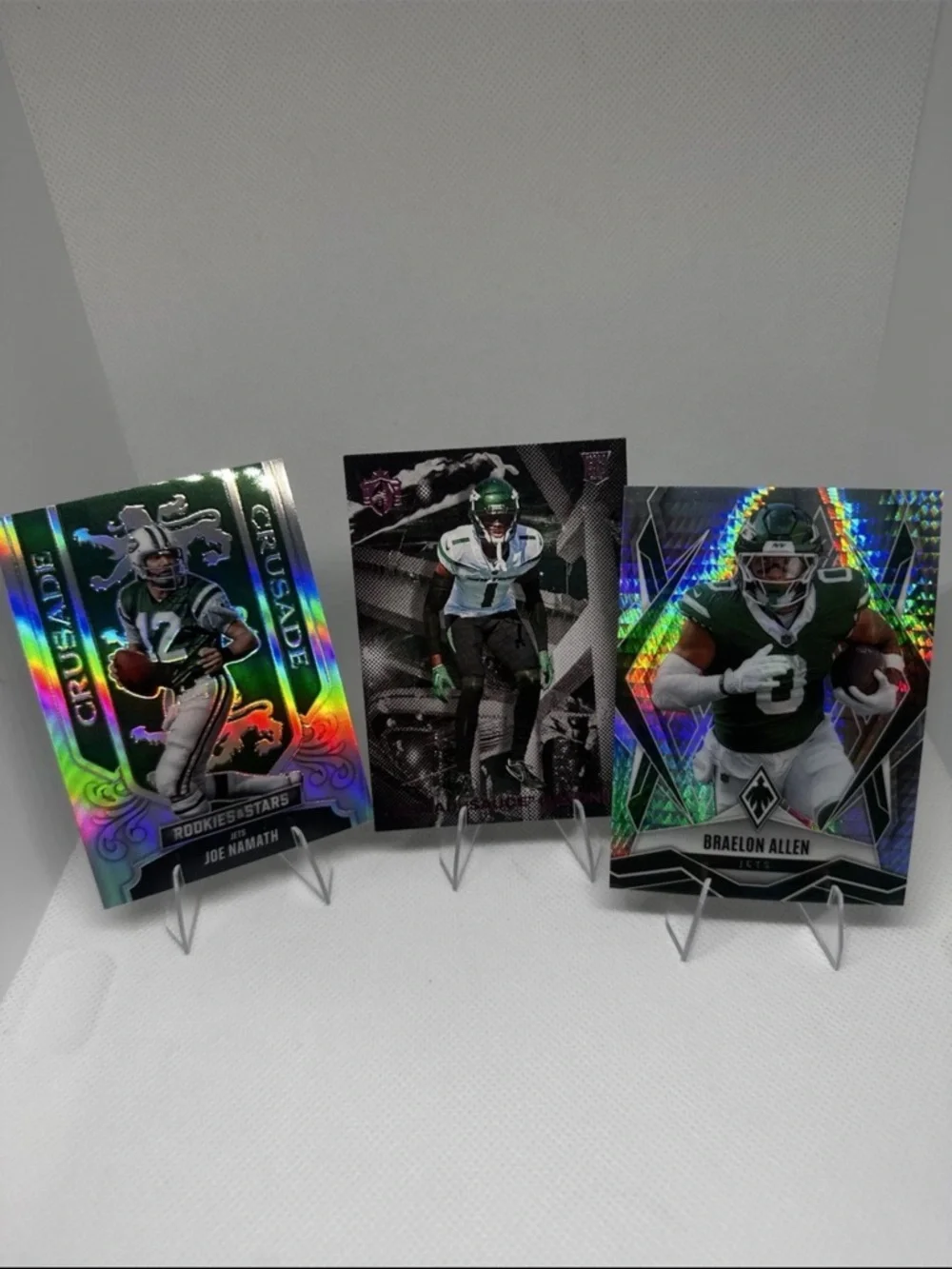 ❗️New York jets card lot- rookies, inserts, parallels, #’d, base, veterans, mem - Picture 6 of 16